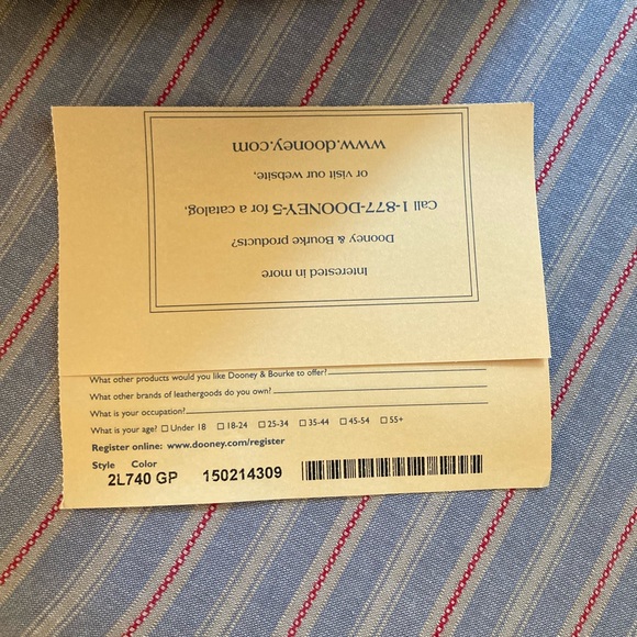 Burgundy Dooney & Bourke Bag - Picture 5 of 15